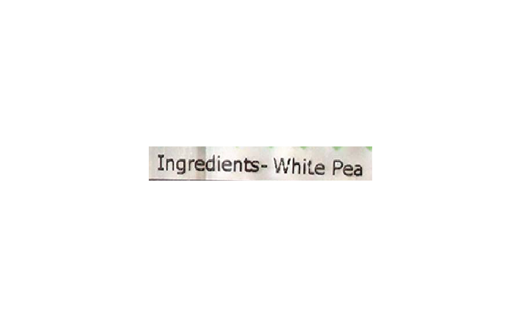 Elworld Organic White Pea    Pack  500 grams